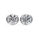 Load image into Gallery viewer, Bezel Stud Earring STFA1334