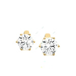 Load image into Gallery viewer, Five Prong Stud Earring STFI013