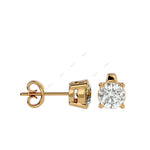 Load image into Gallery viewer, Four Prong Stud Earring STFO005