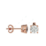Load image into Gallery viewer, Four Prong Stud Earring STFO005