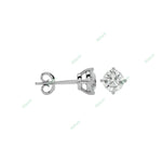 Load image into Gallery viewer, Four Prong Stud Earring STFO006
