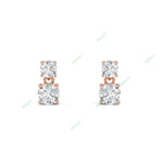 Load image into Gallery viewer, Four Prong Stud Earring STFO022