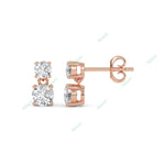 Load image into Gallery viewer, Four Prong Stud Earring STFO022