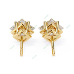 Load image into Gallery viewer, Princess Four Prong Studs Earring STFO1318