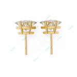 Load image into Gallery viewer, Princess Four Prong Studs Earring STFO1318