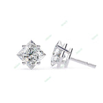 Load image into Gallery viewer, Princess Four Prong Studs Earring STFO1318