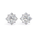 Load image into Gallery viewer, Princess Four Prong Studs Earring STFO1318