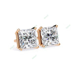 Load image into Gallery viewer, Princess Four Prong Studs Earring STFO1323