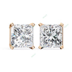 Load image into Gallery viewer, Princess Four Prong Studs Earring STFO1323
