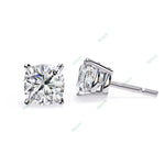 Load image into Gallery viewer, Cushion Four Prong Studs Earring STFO1326