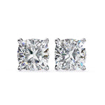 Load image into Gallery viewer, Cushion Four Prong Studs Earring STFO1326