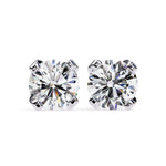 Load image into Gallery viewer, Round Four Prong Studs Earring STFO1327