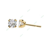 Load image into Gallery viewer, Round Four Prong Studs Earring STFO1327