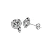 Load image into Gallery viewer, Halo Stud Earring STHA007