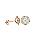 Load image into Gallery viewer, Halo Stud Earring STHA007