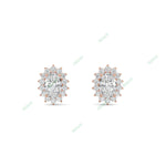 Load image into Gallery viewer, Halo Stud Earring STHA019