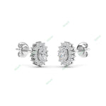 Load image into Gallery viewer, Halo Stud Earring STHA019
