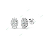 Load image into Gallery viewer, Halo Stud Earring STHA019