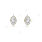 Load image into Gallery viewer, Halo Stud Earring STHA020