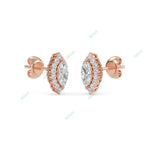 Load image into Gallery viewer, Halo Stud Earring STHA020