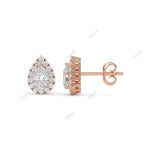 Load image into Gallery viewer, Halo Stud Earring STHA021