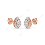 Load image into Gallery viewer, Halo Stud Earring STHA021