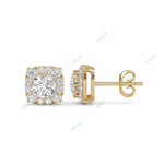 Load image into Gallery viewer, Halo Stud Earring STHA024