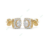 Load image into Gallery viewer, Halo Stud Earring STHA024