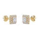 Load image into Gallery viewer, Halo Stud Earring STHA028