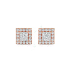 Load image into Gallery viewer, Halo Stud Earring STHA028