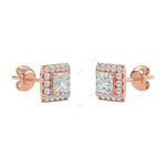 Load image into Gallery viewer, Halo Stud Earring STHA028