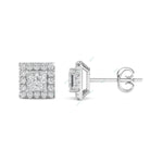 Load image into Gallery viewer, Halo Stud Earring STHA028