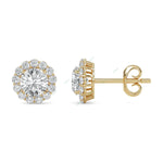 Load image into Gallery viewer, Halo Stud Earring STHA029