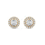 Load image into Gallery viewer, Halo Stud Earring STHA030