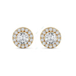 Load image into Gallery viewer, Halo Stud Earring STHA031