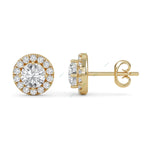 Load image into Gallery viewer, Halo Stud Earring STHA031