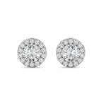 Load image into Gallery viewer, Halo Stud Earring STHA031