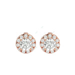 Load image into Gallery viewer, Halo Stud Earring STHA037