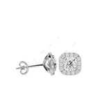 Load image into Gallery viewer, Halo Stud Earring STHA039