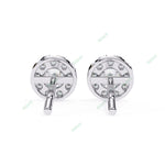 Load image into Gallery viewer, Round Halo Studs Earring STHA1337