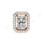 Load image into Gallery viewer, Radiant Halo Studs Earring STHA1338