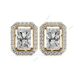 Load image into Gallery viewer, Radiant Halo Studs Earring STHA1338
