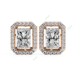 Load image into Gallery viewer, Radiant Halo Studs Earring STHA1338
