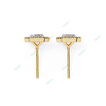 Load image into Gallery viewer, Emerald Halo Studs Earring STHA1339