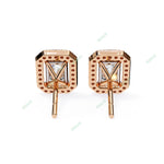 Load image into Gallery viewer, Emerald Halo Studs Earring STHA1339