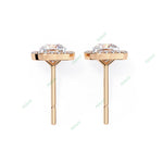 Load image into Gallery viewer, Cushion Halo Studs Earring STHA1340