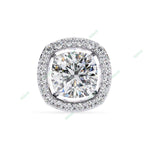 Load image into Gallery viewer, Cushion Halo Studs Earring STHA1340