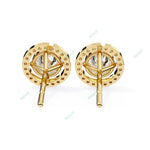 Load image into Gallery viewer, Round Halo Studs Earring STHA1344
