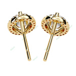 Load image into Gallery viewer, Round Halo Studs Earring STHA1347