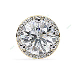 Load image into Gallery viewer, Round Halo Studs Earring STHA1347